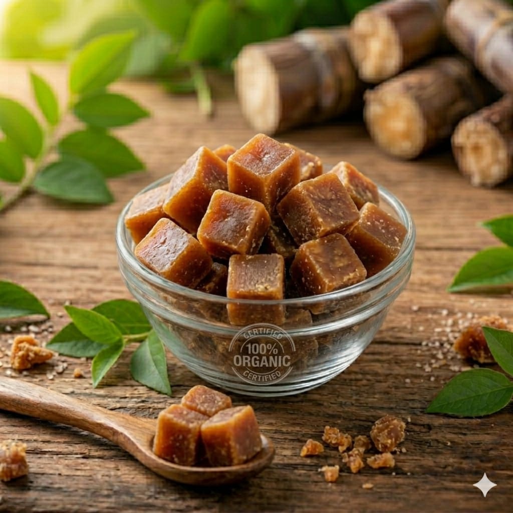 Organic Jaggery (Gur)